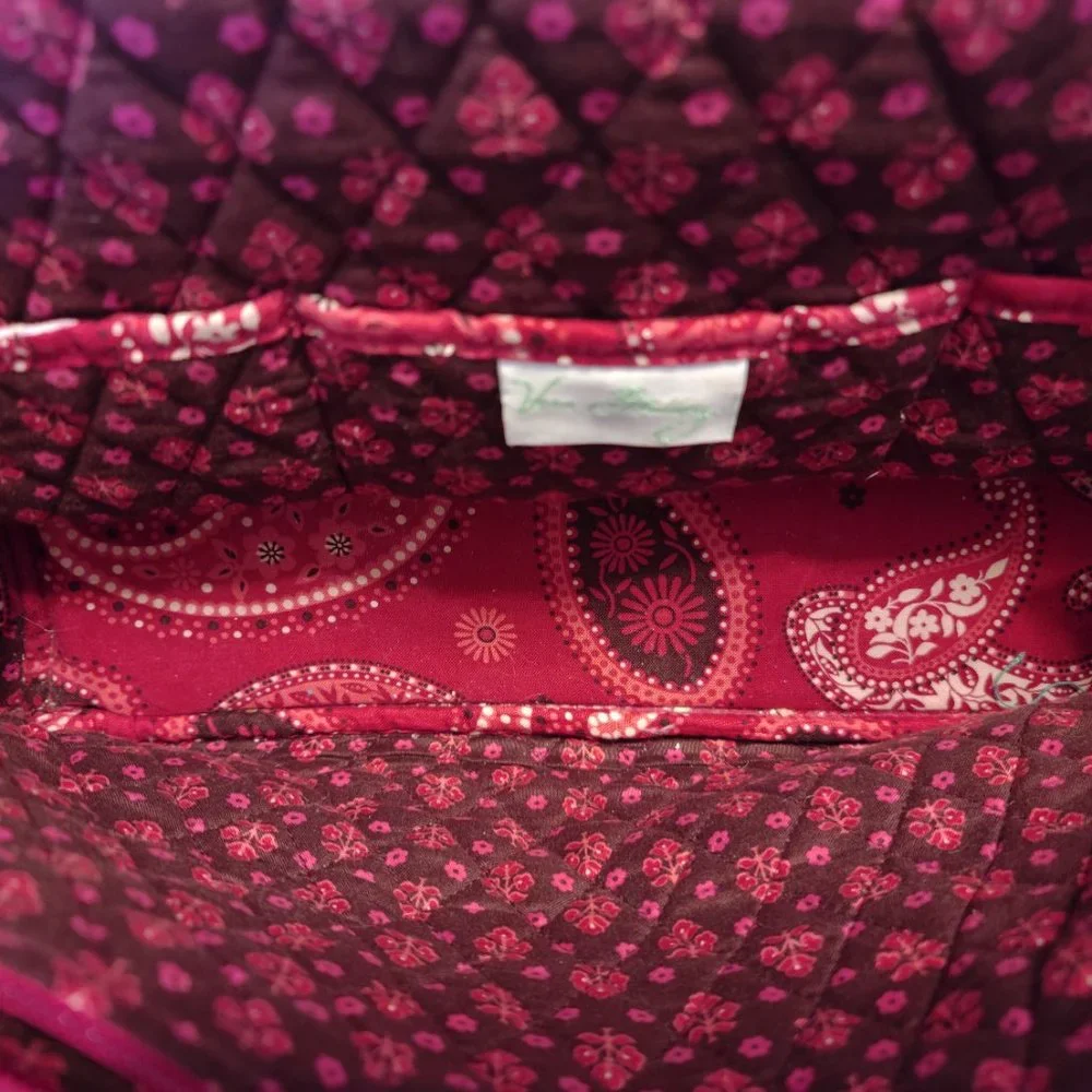 EUC Vera Bradley Bowler Handbag - Picture 4 of 16